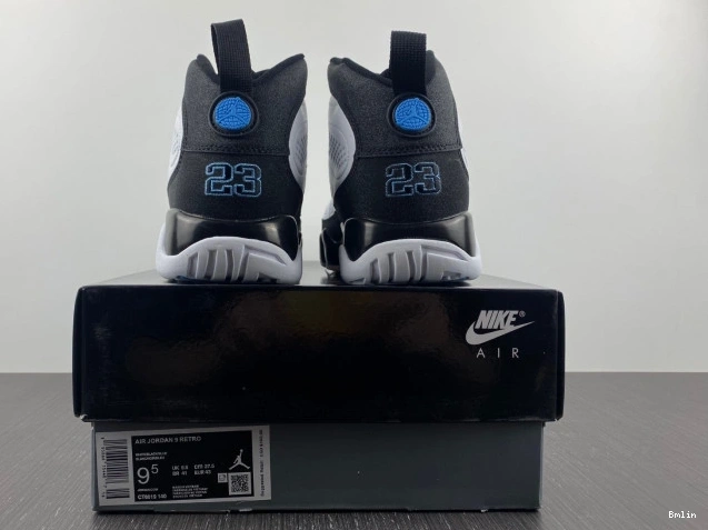 Bmlin Blue Jordan Retro University Air 9 CT8019-140 0816